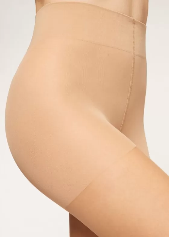 Online 40 Denier Action Tights Medium Sheer Tights