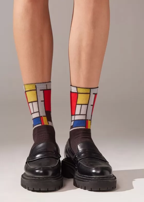 Shop Art Museum Short Socks Short Socks