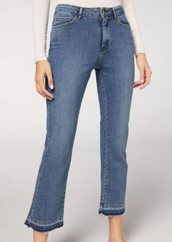 Hot Cropped Flare Jeans Jeans