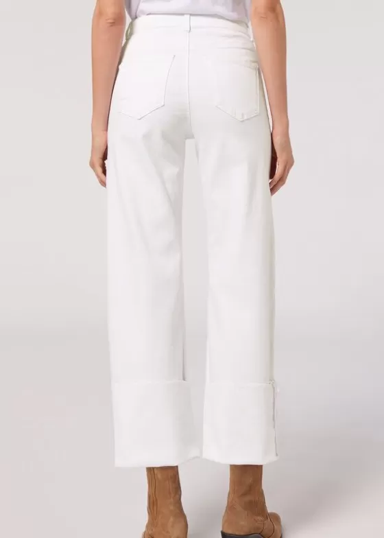 Store Culotte Jeans With Removable Turn-Ups Jeans