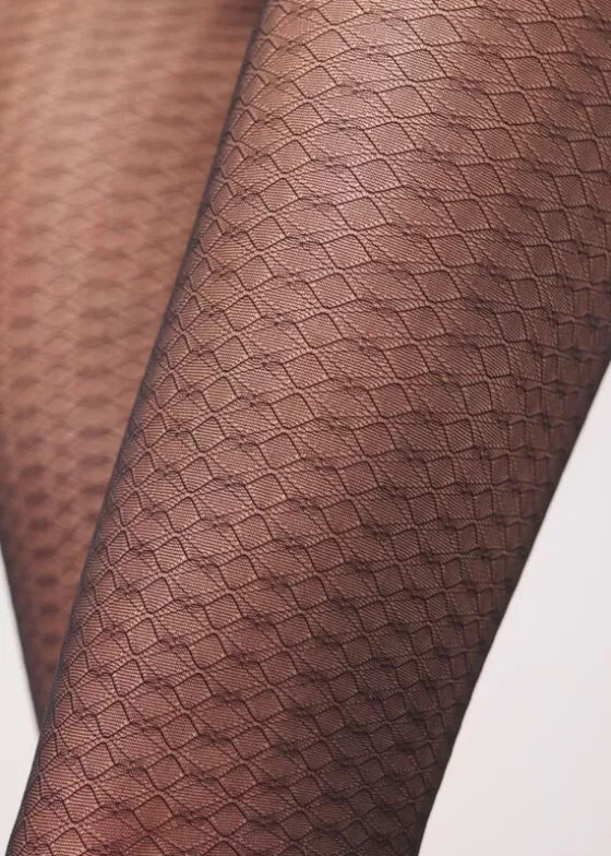 Best Geometric Pattern 20 Denier Sheer Tights Patterned Tights