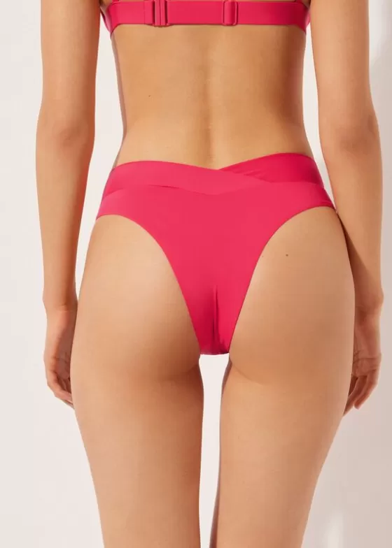 Best High-Waisted V-Cut Brazilian Bikini Bottoms Indonesia Bikini