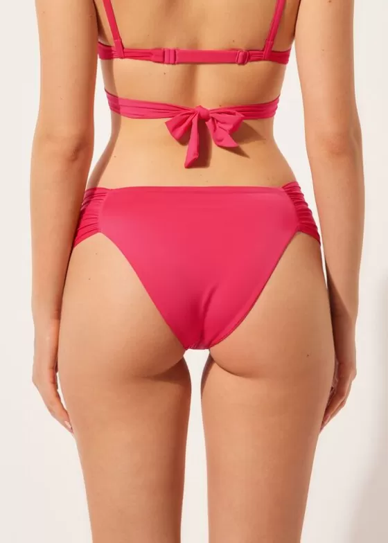 Clearance Indonesia Ruched Bikini Bottoms Bikini