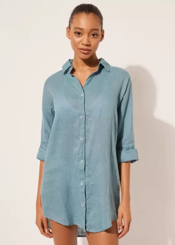 Best Linen Shirt Dress Beachwear