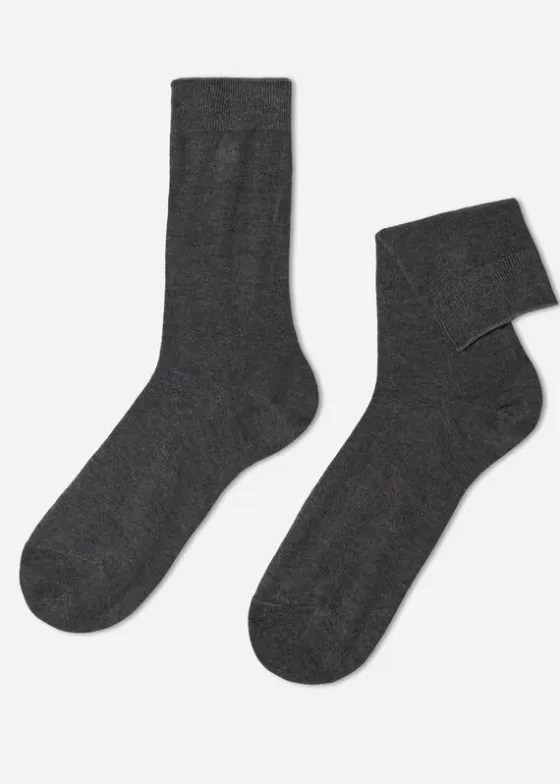 Discount Men'S Crew Socks With Cashmere Short Socks