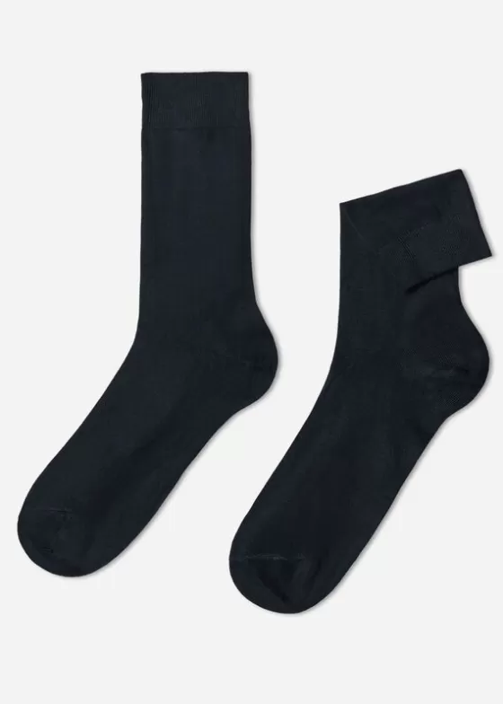 Outlet Men'S Crew Socks With Cashmere Short Socks