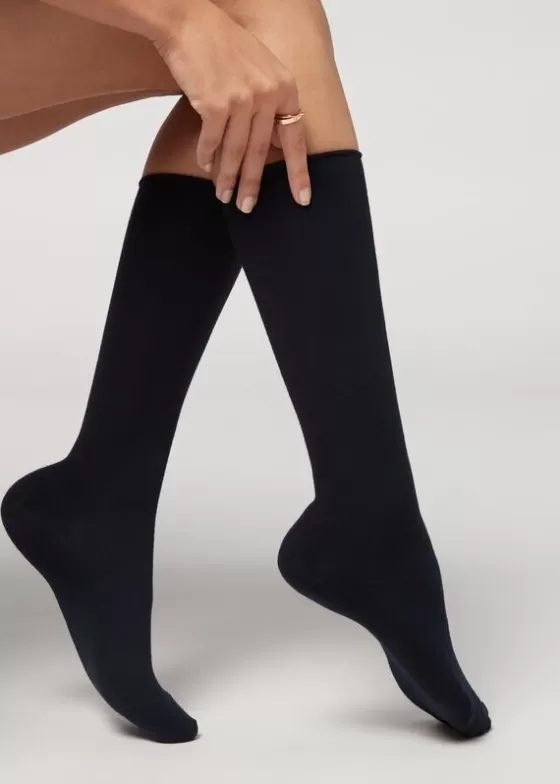 Hot Mid-Calf Socks With Cashmere Long Socks