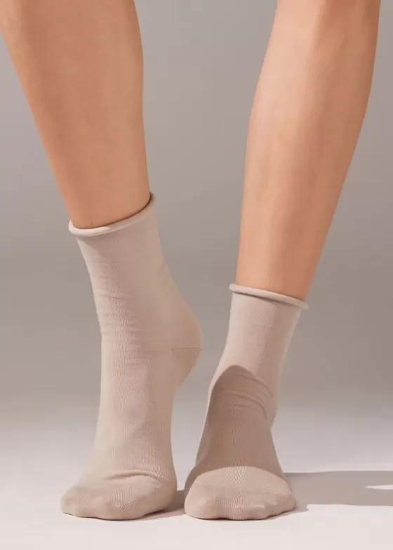 Sale Non-Elastic Cotton Ankle Socks Short Socks