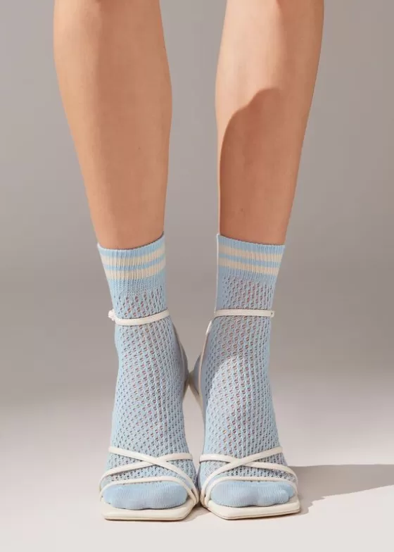 Store Openwork Short Socks Short Socks