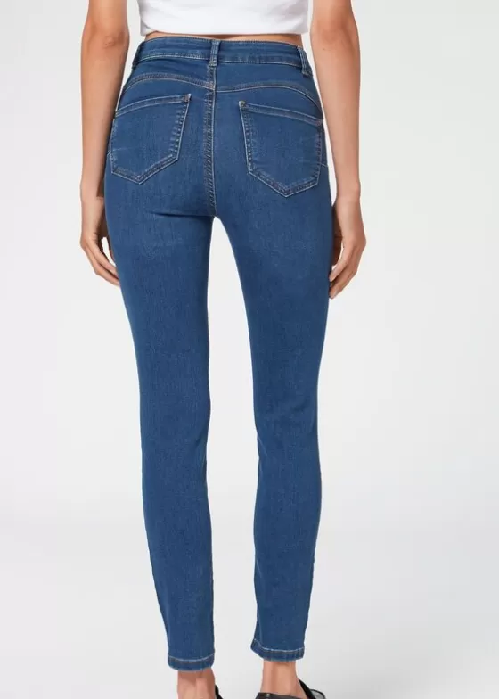 Hot Soft Touch High-Waist Skinny Push-Up Jeans Jeans