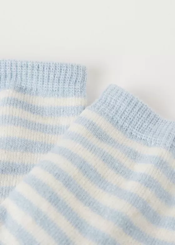 Online Striped Linen Short Socks Short Socks