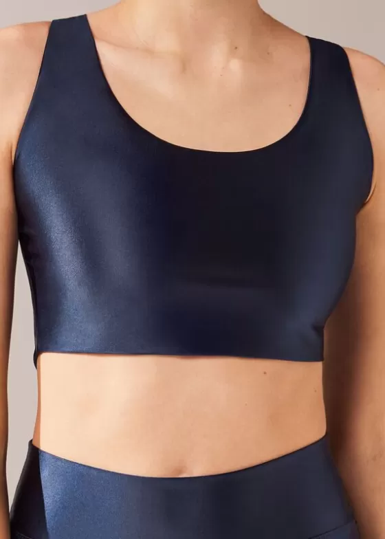 Shop Super Shine Satin Top Fitness Top