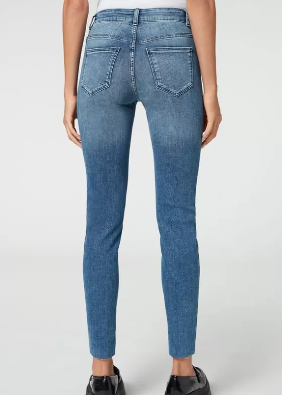 Cheap Super Skinny Jeans With Buttons Jeans