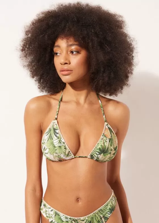 Clearance Triangle Bikini Top With Removable Padding Savage Tropics Bikini